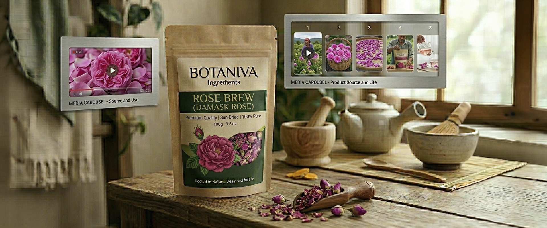 Rose Brew Damask Rose (1920x800)